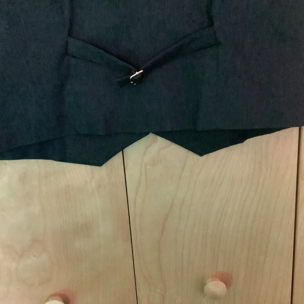Nicole Miller Blue Vest - Picture 4 of 4